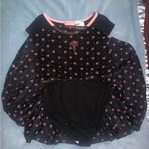 Vintage strawberry shortcake ballerina dress/leotard